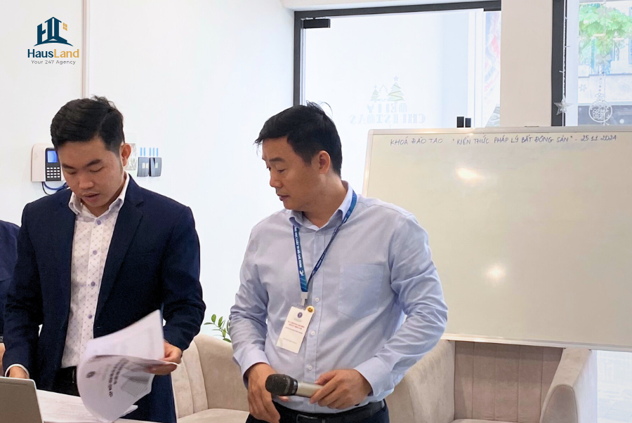 Buổi Đào Tạo Cập Nhật "Kiến thức Pháp lý Bất động sản - Luật Nhà ở 2023, Luật Kinh doanh Bất động sản 2023 & Luật đất đai 2024” 4 4