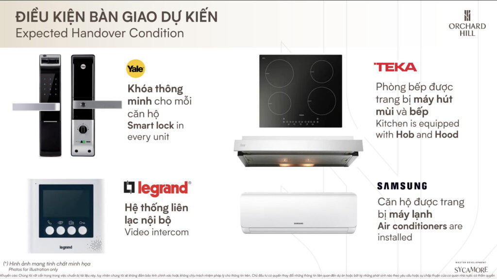 Hơn 1000 Booking Căn hộ Orchard Hill Sycamore chỉ sau 1 tháng khởi động 7 Bàn giao dự kiến Căn hộ Orchard Hill