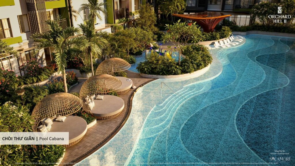 Chính thức mở cửa nhà mẫu Orchard Hill CapitaLand - Tổng dự án Sycamore 19 Choi thu gian Tien ich Orchard Hill 2