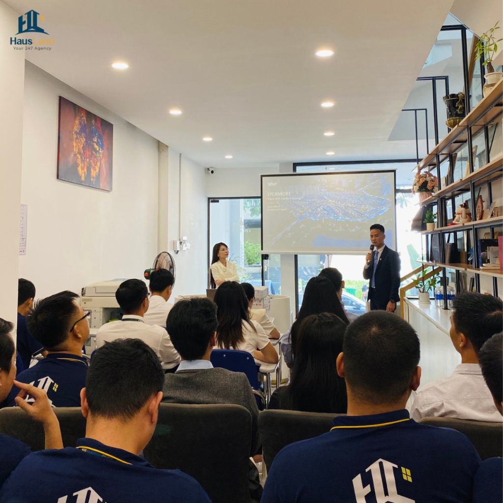 Buổi đào tạo chuyên sâu " Phân khu cao tầng Orchard Hill - Tổng dự án Sycamore " 4 Đào tạo chuyên sâu, cập nhật thông tin mới về căn hộ Orchard Hill