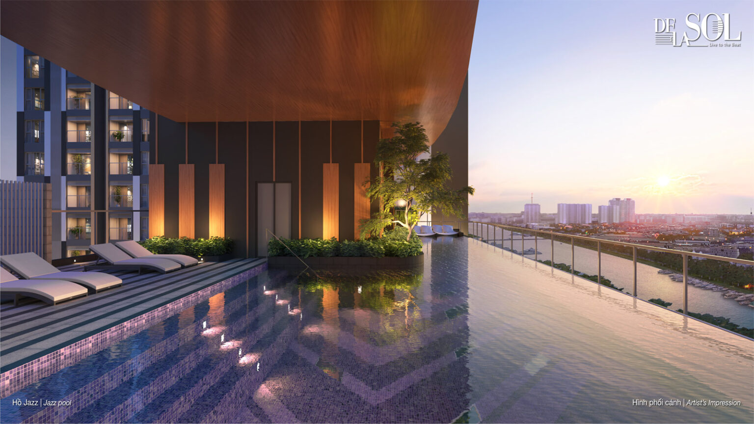 De La Sol chinh phục thế hệ trẻ với không gian sống ngập tràn cảm hứng âm nhạc 3 Các khu tiện ích được mô phỏng theo từng thể loại âm nhạc để mỗi bước chân của cư dân đều đắm chìm trong bản hòa phối kỳ công. Ảnh: CapitaLand Development (Việt Nam)