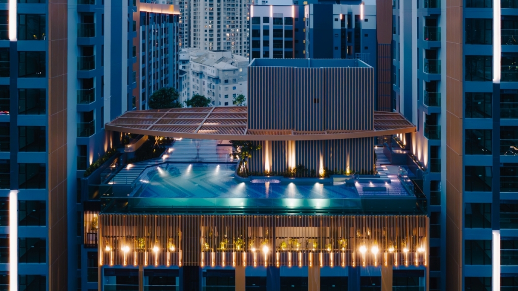De La Sol quận 4: CapitaLand sắp bàn giao căn hộ cao cấp 3 Hồ Jazz trên tầng thượng của De La Sol quận 4. Ảnh: CapitaLand Development