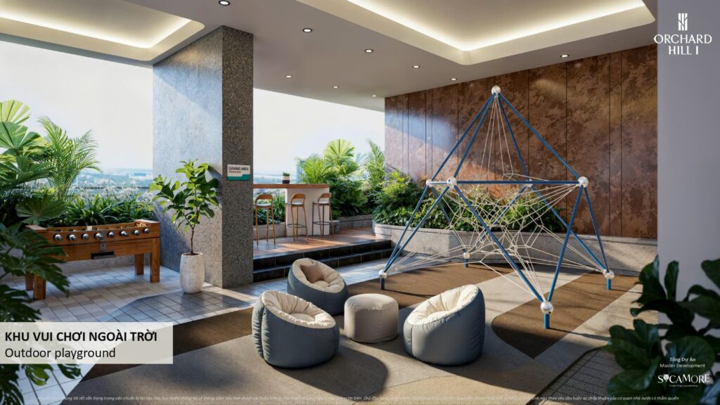 Chính thức mở cửa nhà mẫu Orchard Hill CapitaLand - Tổng dự án Sycamore 10 Khu vui choi ngoai troi Tien ich Orchard Hill 1