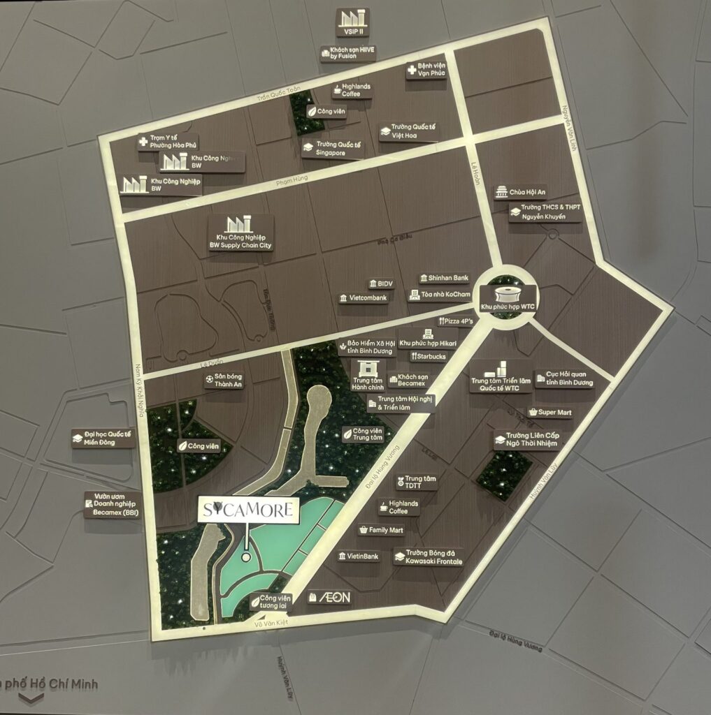 Dự án Căn hộ Orchard Hill CapitaLand - Mở bán đợt đầu, chỉ từ 48 triệu/m2 5 Lợi thế vị trí dự án Căn hộ Orchard Hill - Dự án Sycamore