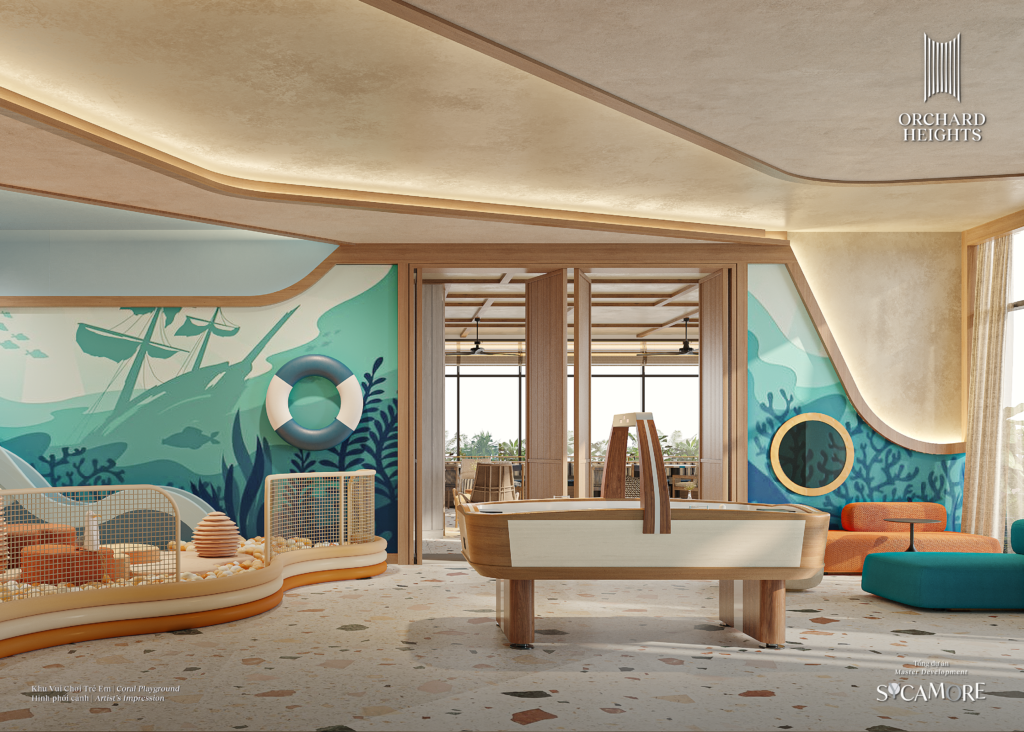 Căn hộ Orchard Heights: Biểu tượng sống đẳng cấp và kênh đầu tư "vàng" đến từ Chủ đầu tư CapitaLand 6 Khu vui chơi trẻ em