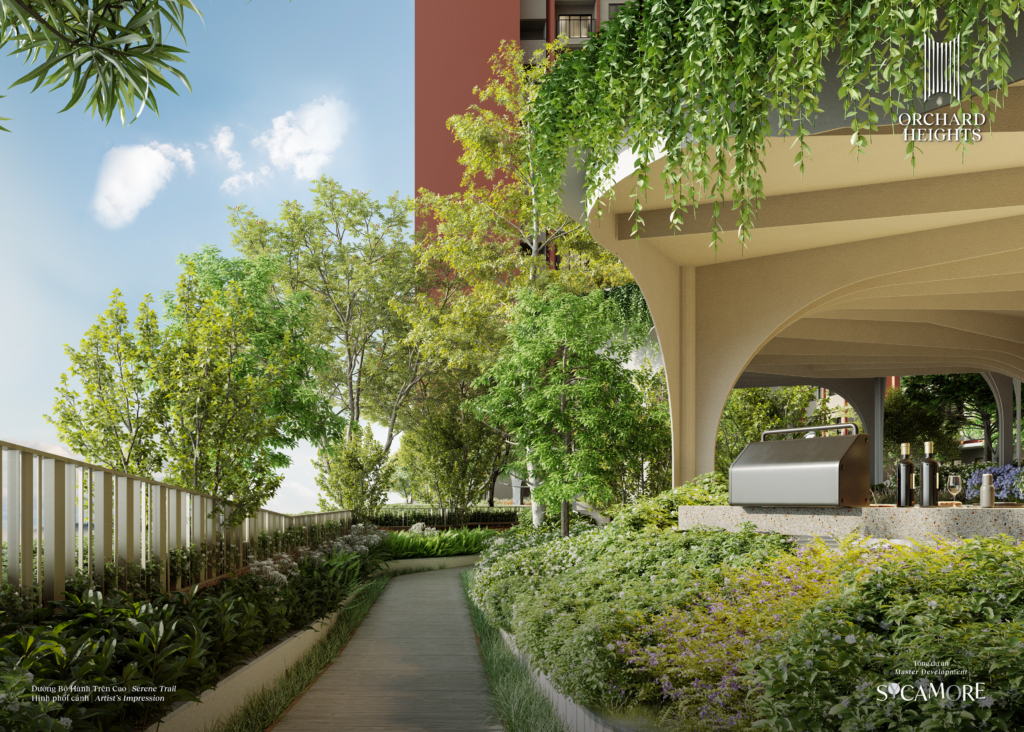 Căn hộ Orchard Heights: Biểu tượng sống đẳng cấp và kênh đầu tư "vàng" đến từ Chủ đầu tư CapitaLand 11 Đường bộ hành trên cao