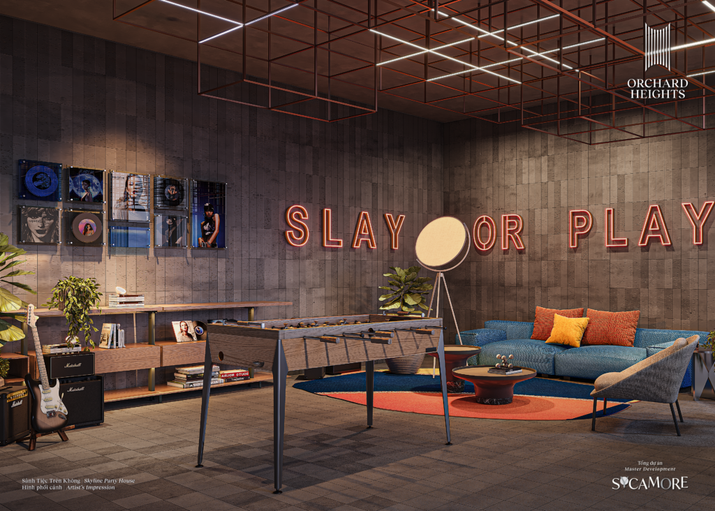 Căn hộ Orchard Heights: Biểu tượng sống đẳng cấp và kênh đầu tư "vàng" đến từ Chủ đầu tư CapitaLand 12 Sảnh tiệc trên không