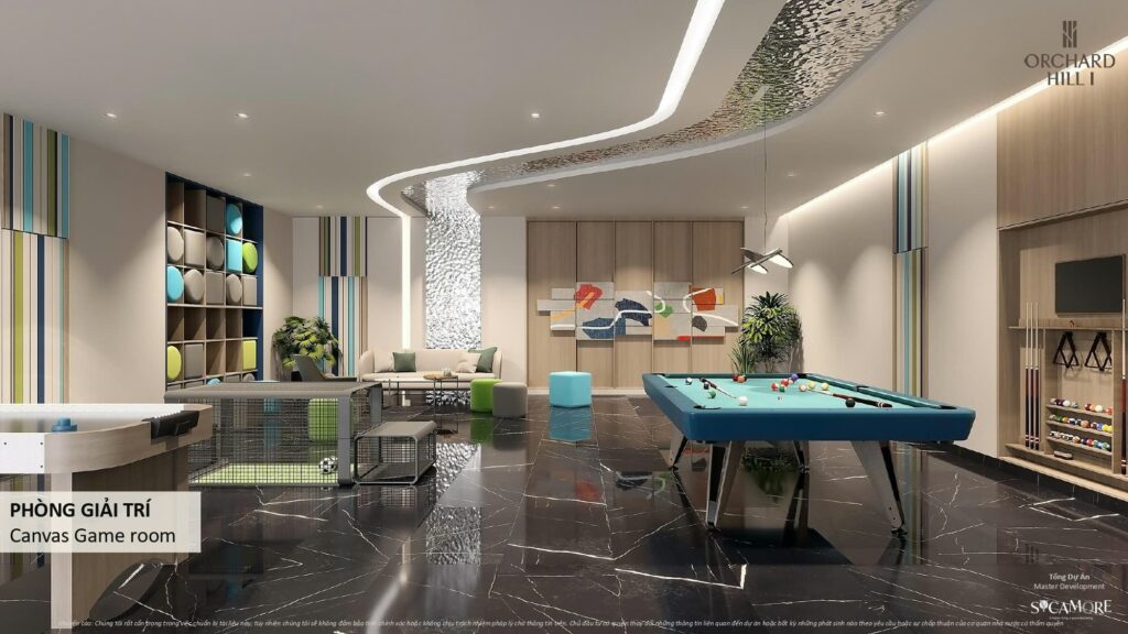 Chính thức mở cửa nhà mẫu Orchard Hill CapitaLand - Tổng dự án Sycamore 12 Phong giai tri Tien ich Orchard Hill 1