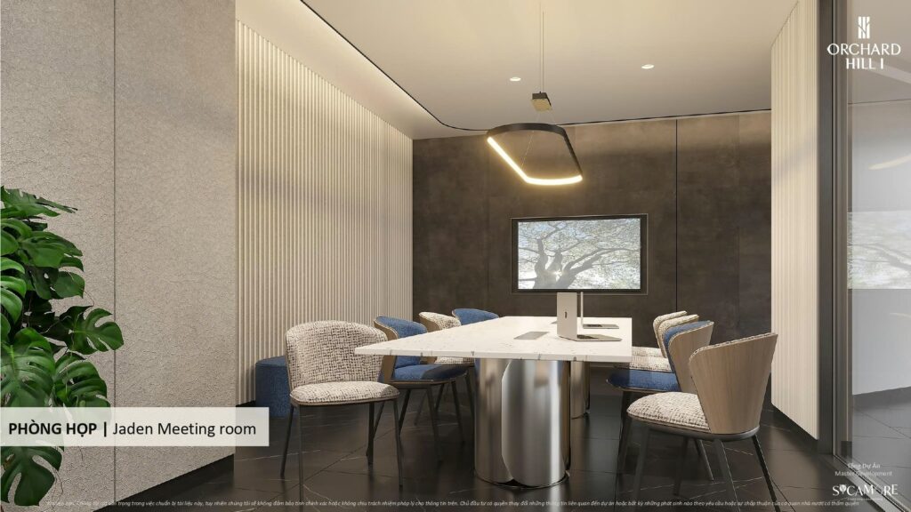 Chính thức mở cửa nhà mẫu Orchard Hill CapitaLand - Tổng dự án Sycamore 13 Phong hop Tien ich Orchard Hill 1