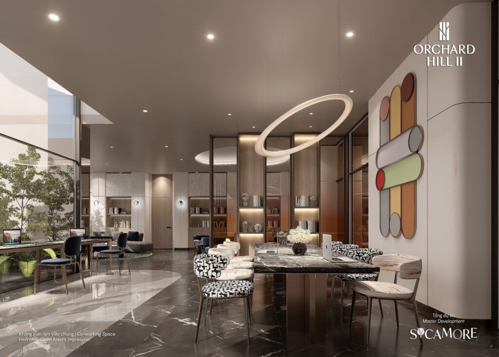 Chính thức Sự kiện ra mắt Đặc biệt Orchard Hill Sycamore 26.10.2024 6 Phòng làm việc chung Phân khu căn hộ Orchard Hill Sycamore