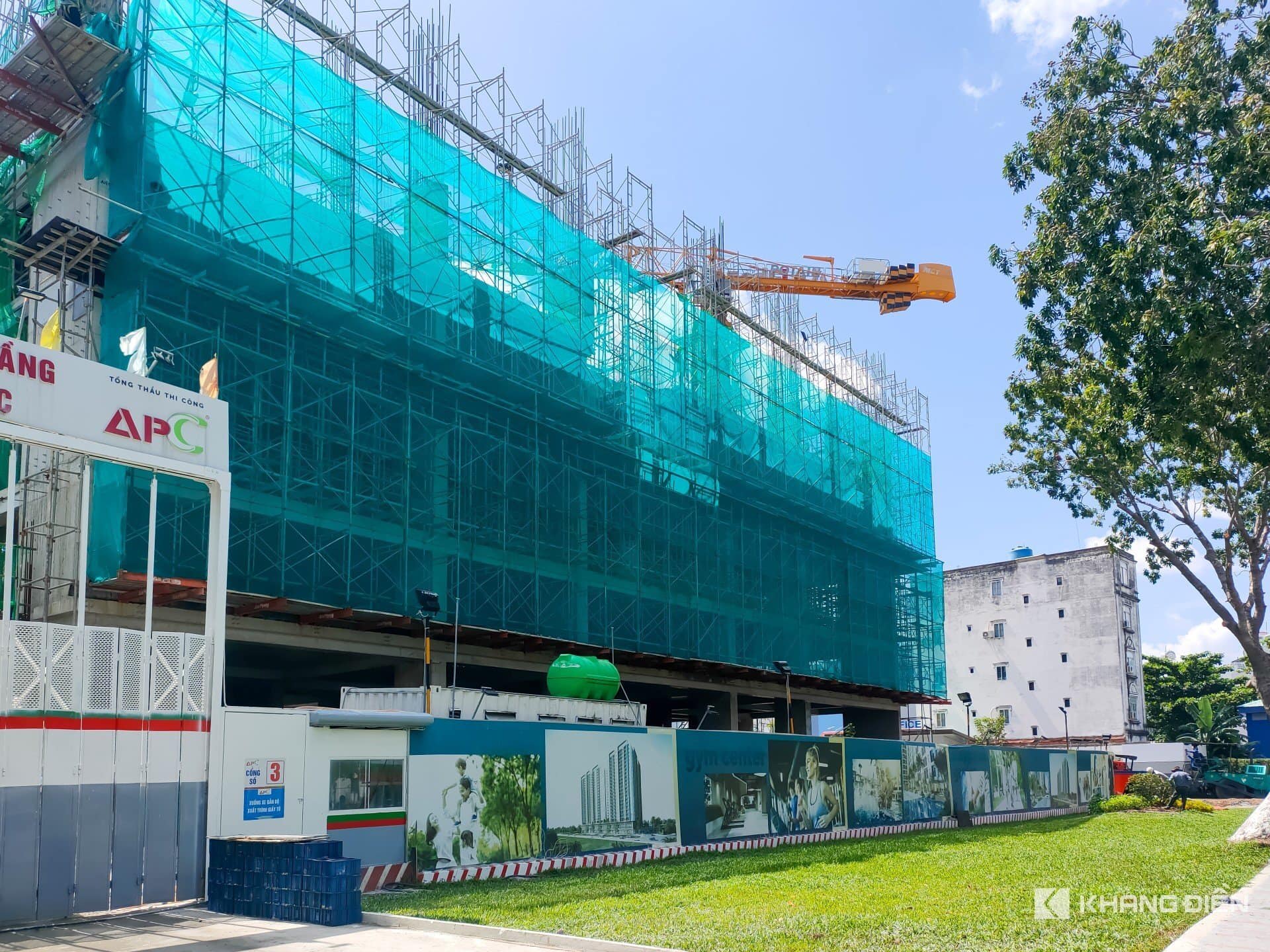 The Privia: Cập nhật tiến độ hoàn thành dự án mới nhất 2023 2 Block B Dự án The Privia Khang Điền hướng ra công viên Lý Chiêu Hoàng