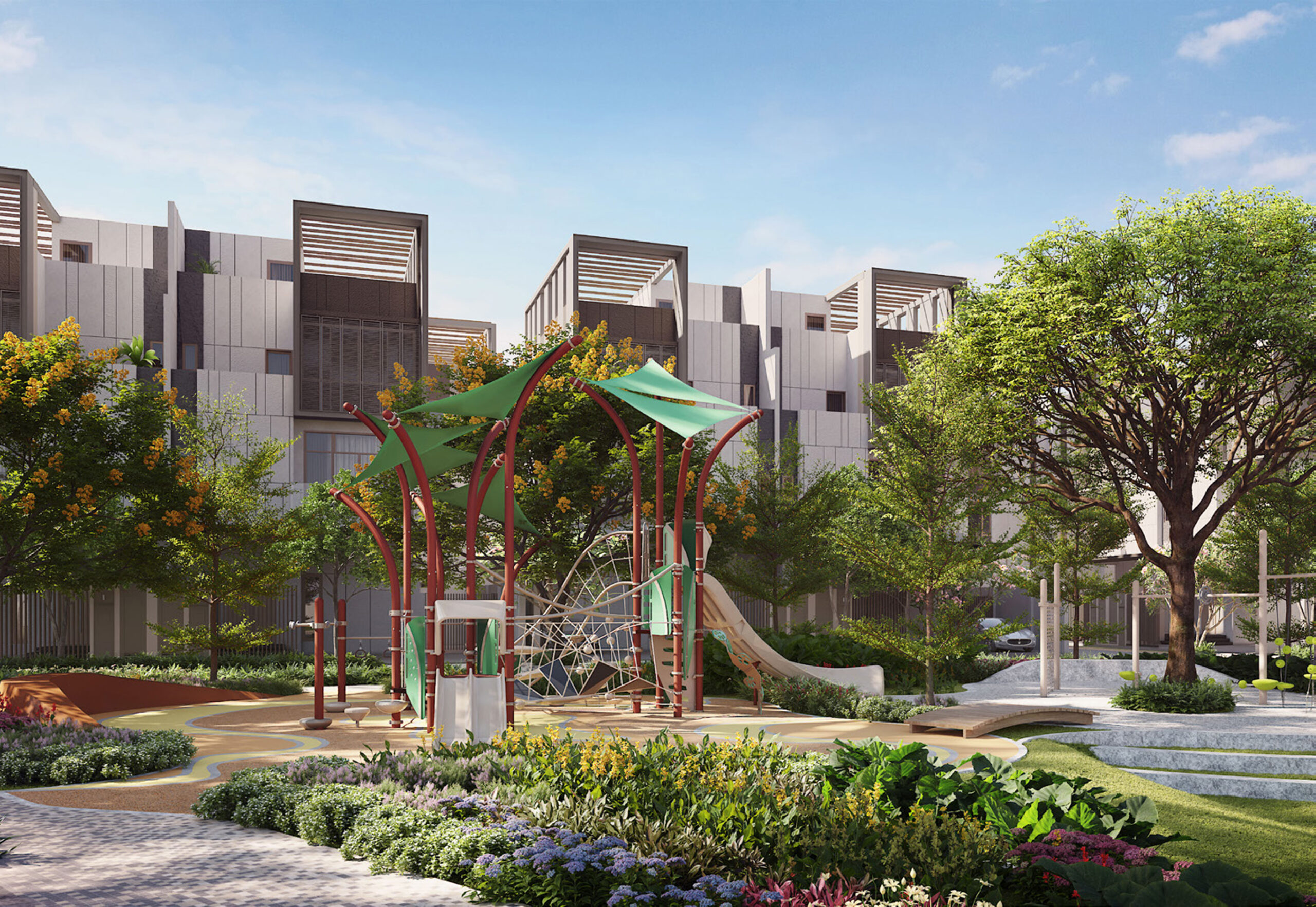 Sức nóng của khu Compound khép kín The Orchard Sycamore 4 Khu vui chơi | The Orchard Sycamore