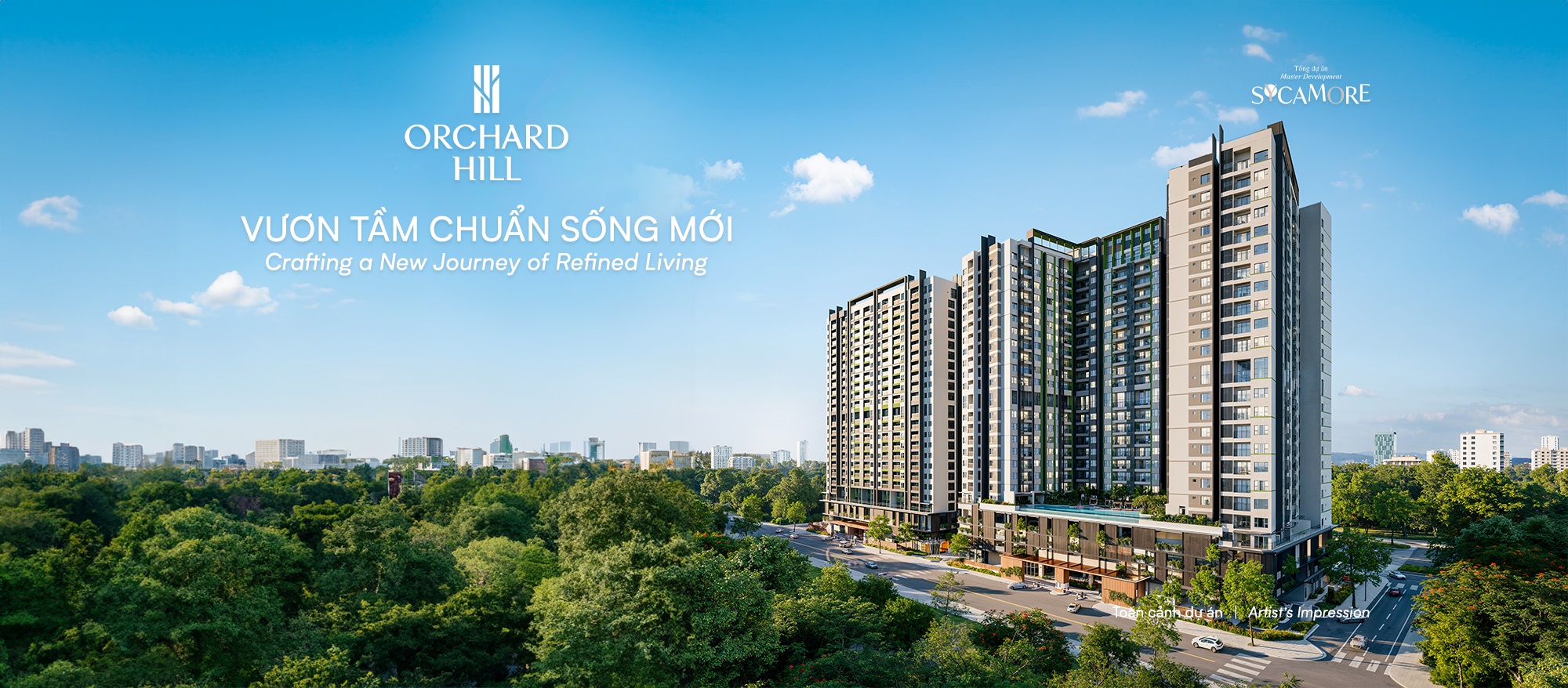 Khám phá Căn hộ cao cấp Orchard Hill - Dự án Sycamore 2 Orchard Hil- Phân Khu Cao Tầng Tại Tổng Dự Án Sycamore