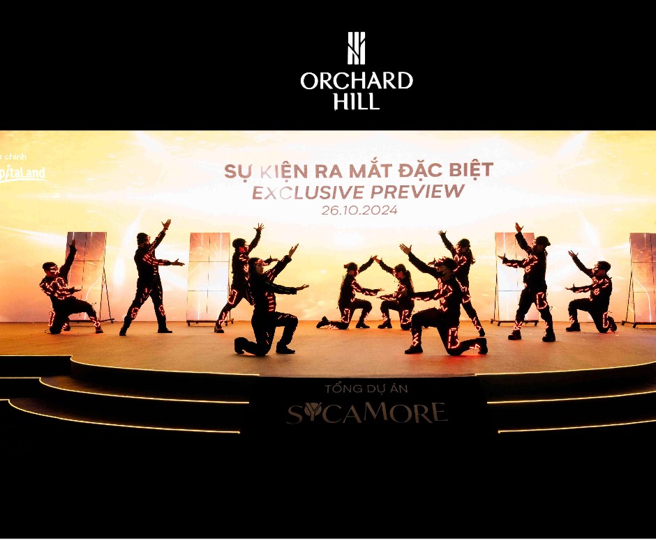 Sự kiện ra mắt đặc biệt phân khu Orchard Hill Sycamore 2 Sự kiện ra mắt đặc biệt Phân khu cao tầng đầu tiên | Orchard Hill Sycamore