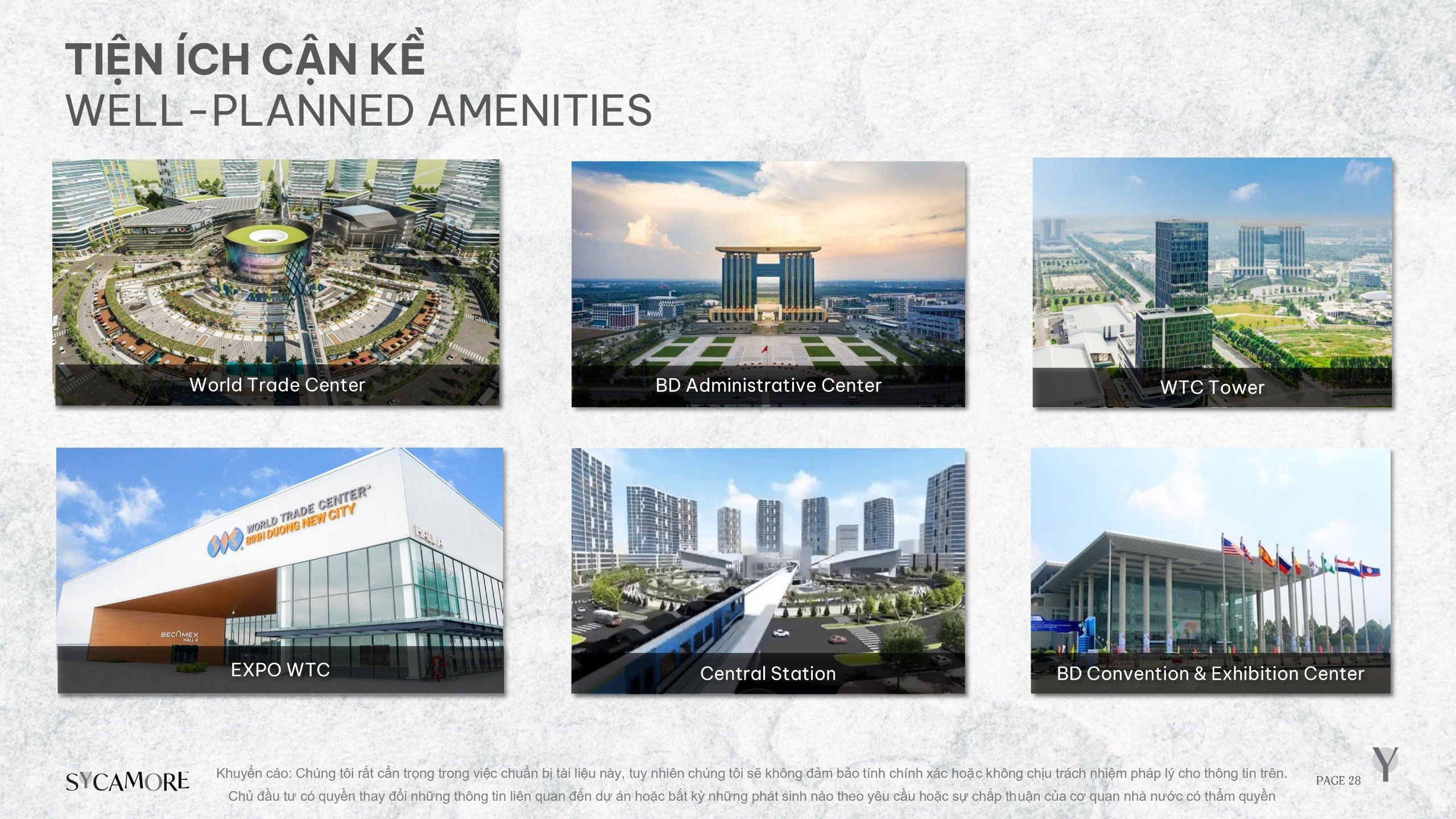 Sycamore Bình Dương, dự án phát triển tương lai đầy triển vọng 7 Tiện ích khu vực | Sycamore CapitaLand