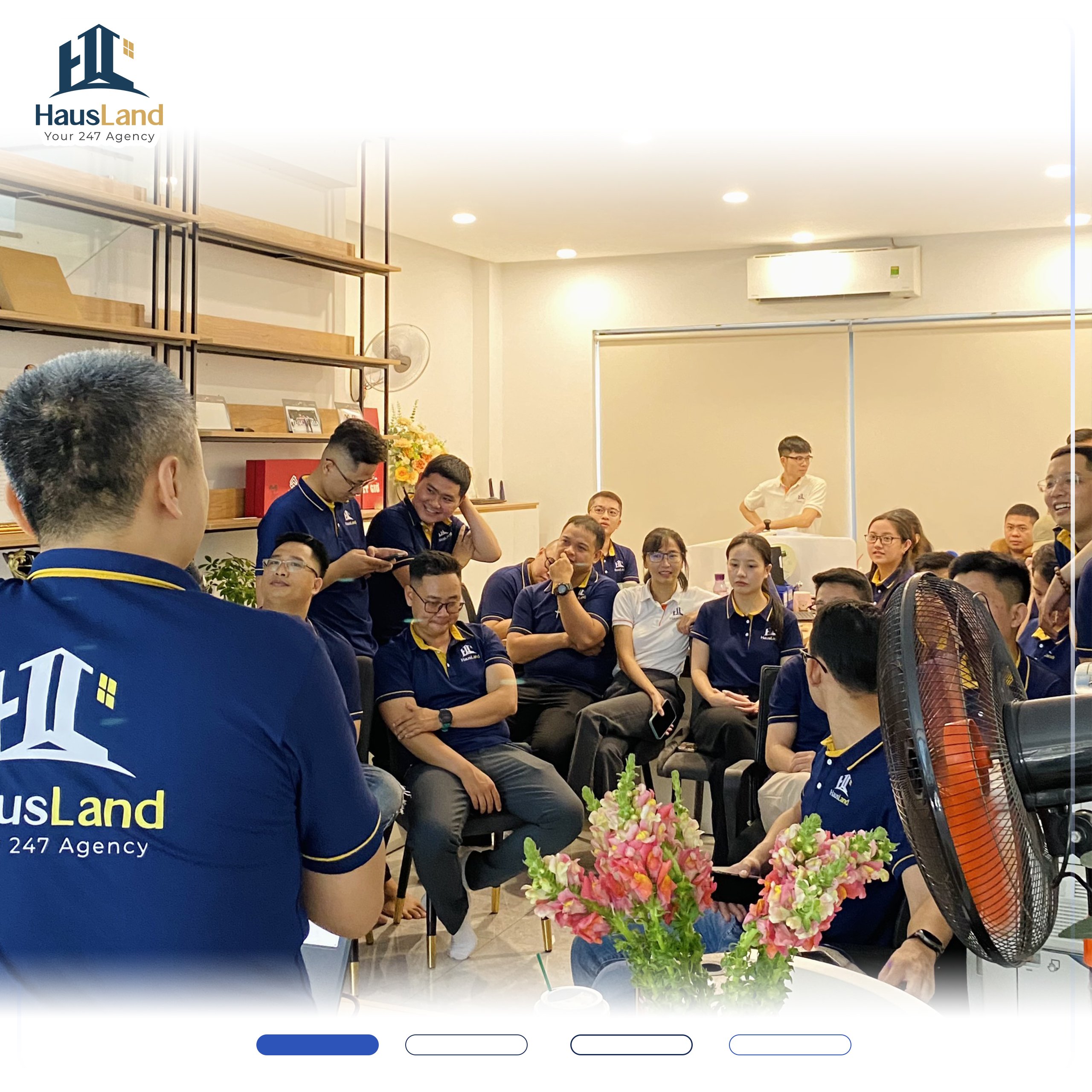 HAUSLAND TỔ CHỨC BUỔI TỔNG KẾT 6 THÁNG ĐẦU 2024 - ĐỊNH HƯỚNG VÀ KẾ HOẠCH 6 THÁNG CUỐI 2024 4 Đầy đủ các thành viên HausLand tham dự