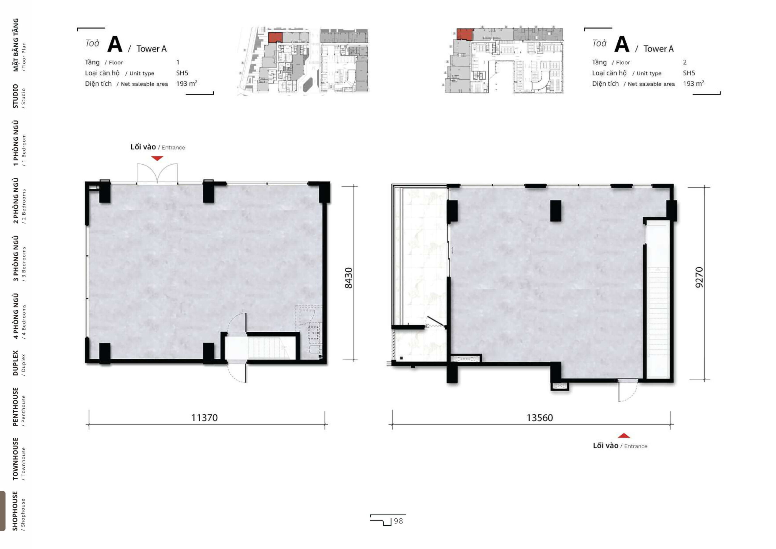 MIDORI PARK The TEN 91 The TEN layout shophouse 5