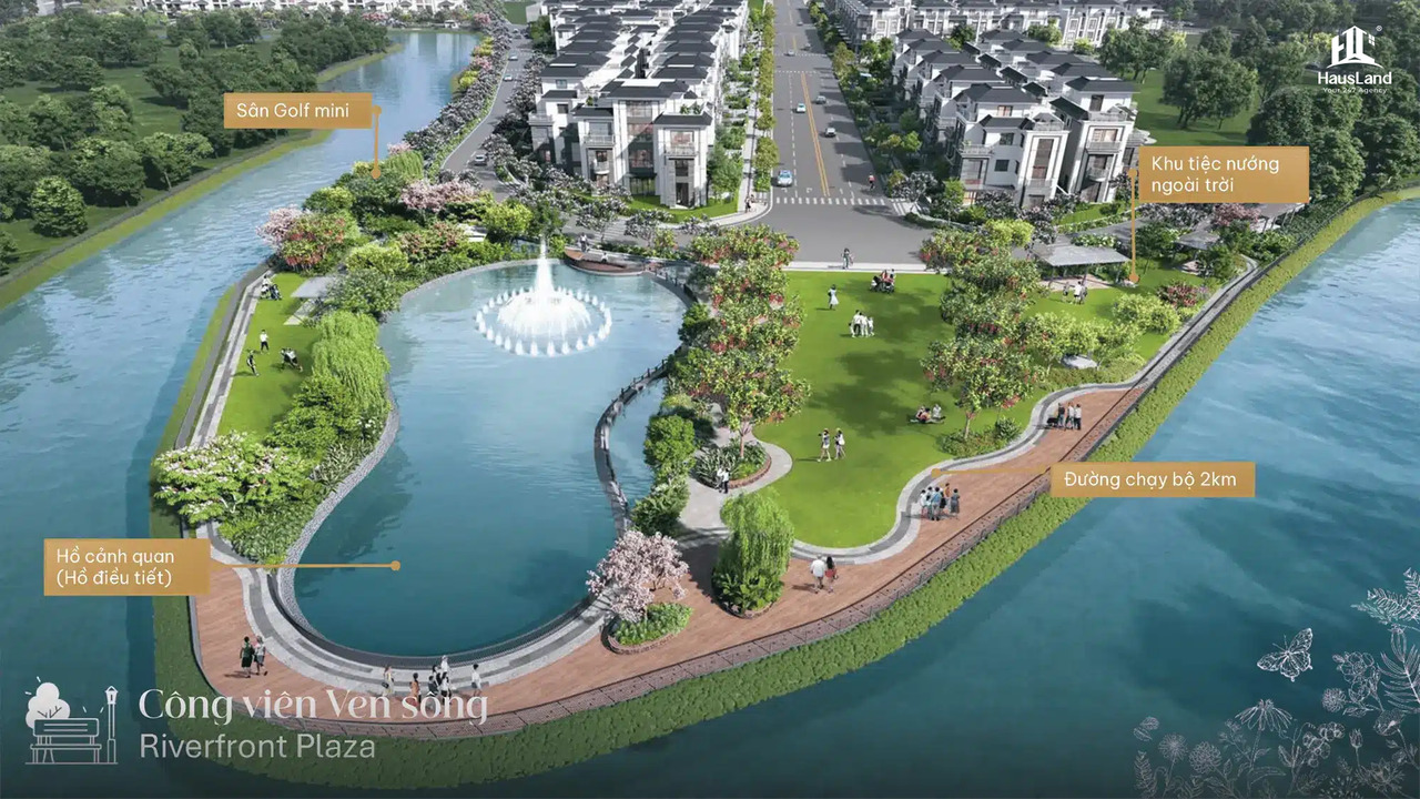 Biệt thự tứ lập Gladia by the Waters: Tinh tuyển độc nhất 5 Biệt thự tứ lập Gladia by The Waters: Tinh tuyển độc bản