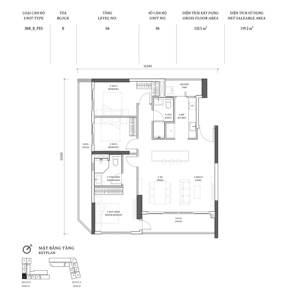 Orchard Grand 65 Orchard Grand - 3BR_B_PES