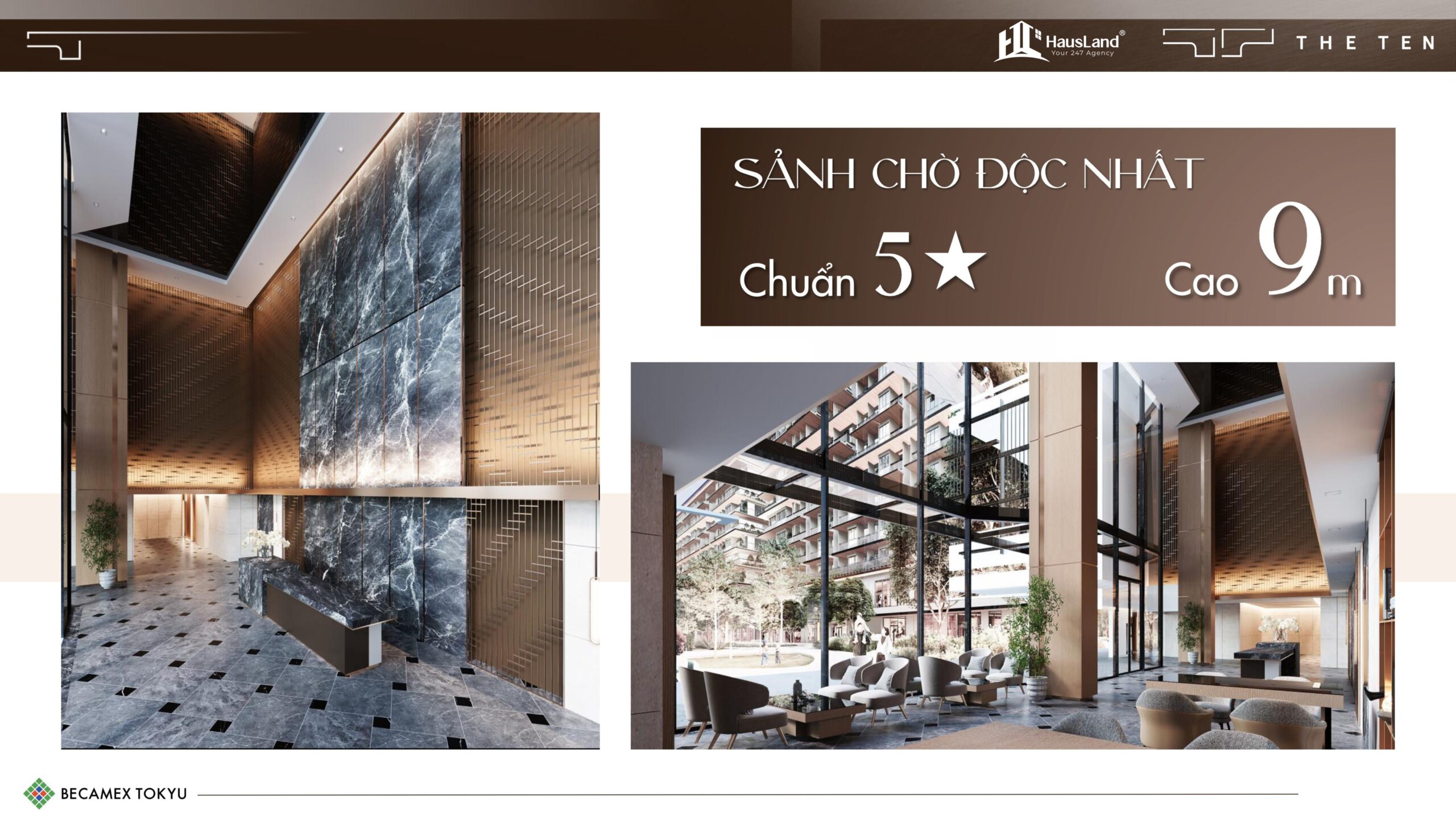 Midori Park The TEN – Dấu ấn mới căn hộ cao cấp Bình Dương 13 Sảnh chờ tại Midori Park The TEN