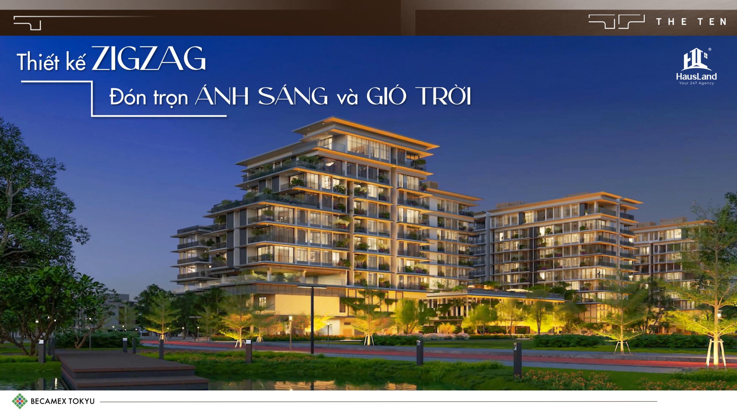 Midori Park The TEN – Dấu ấn mới căn hộ cao cấp Bình Dương 8 Thiết kế Zigzag tại căn hộ Midori Park The TEN